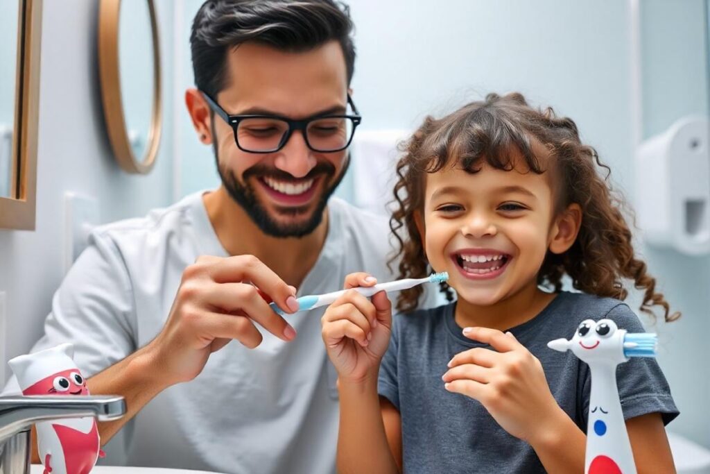 Teaching Kid Proper Flossing Technique