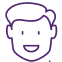 Smiling face icon representing friendly dental care and patient wellness at Dental Wellness of Anna.